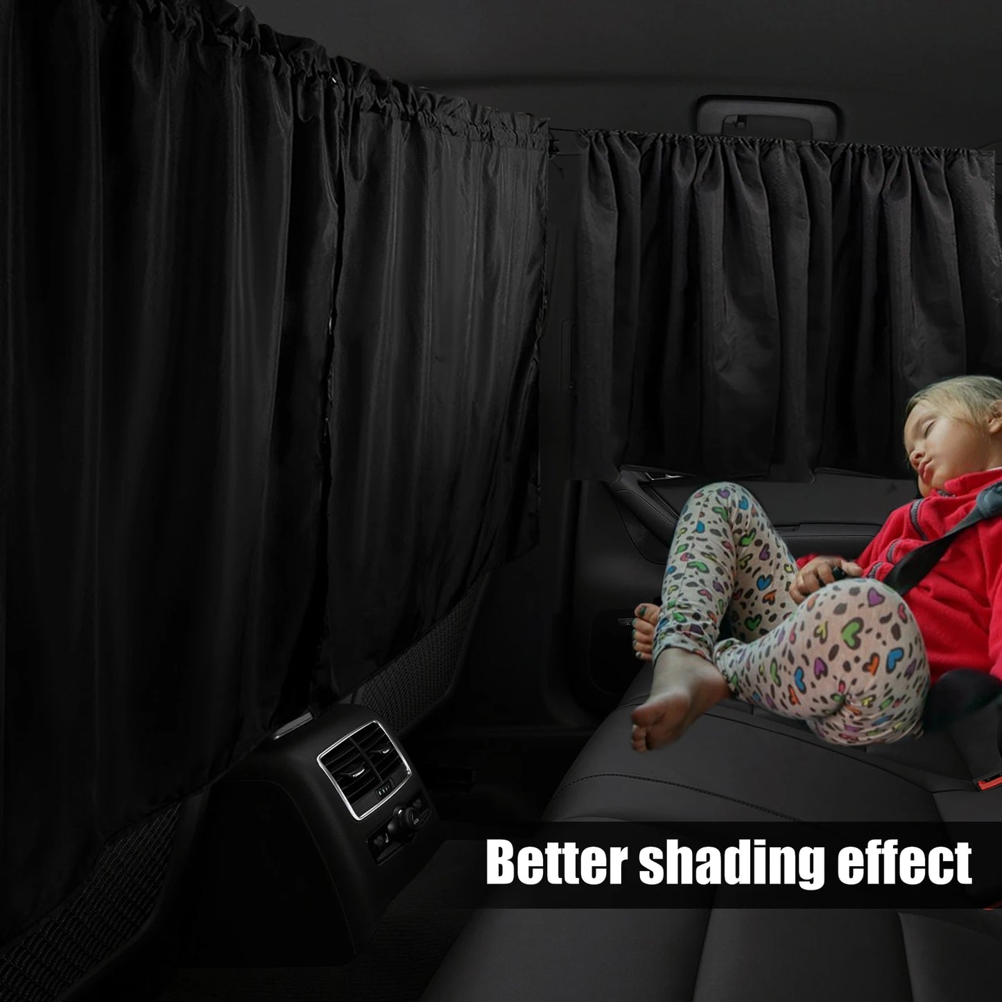 Glare-Free Blackout Versatile Privacy Curtains