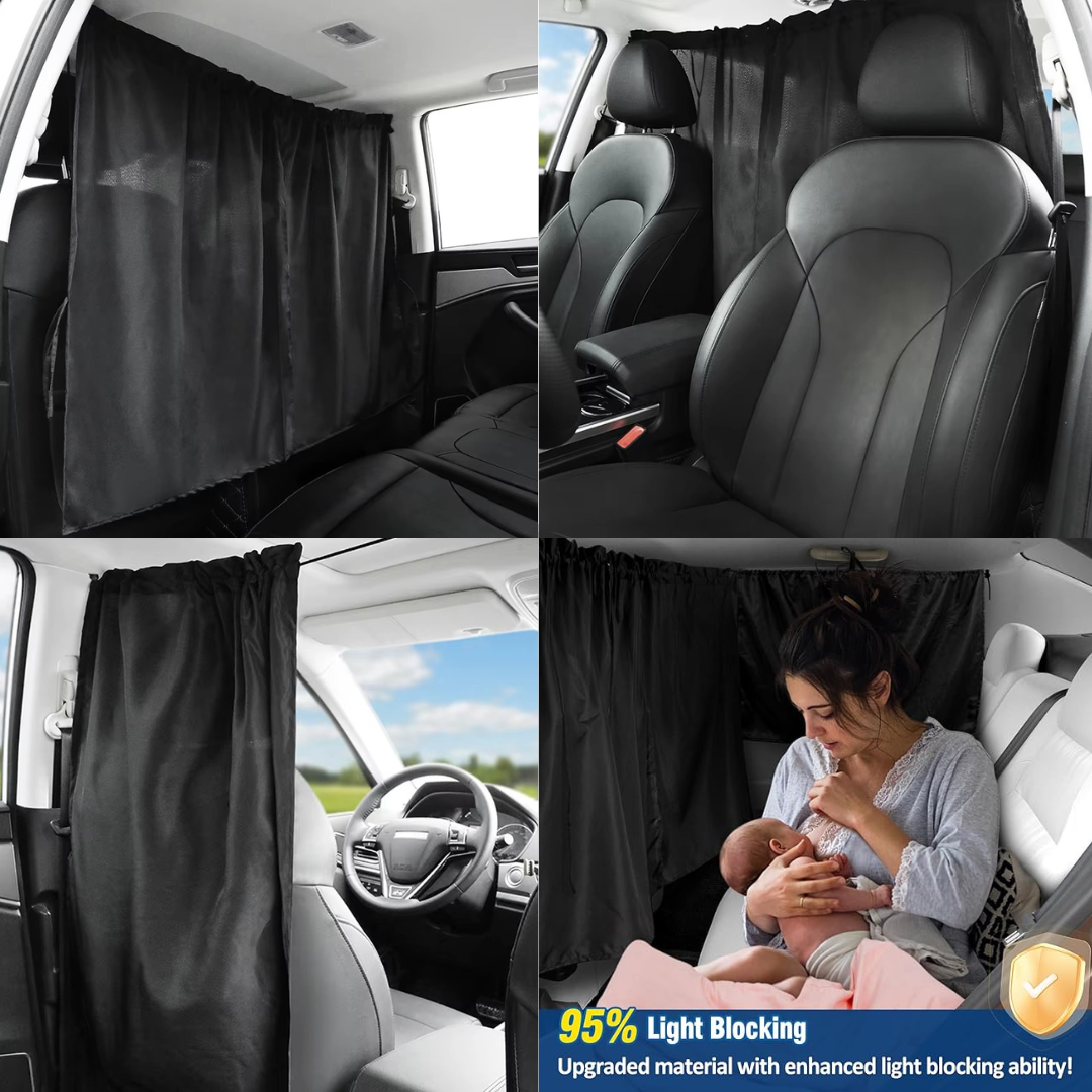 Glare-Free Blackout Versatile Privacy Curtains