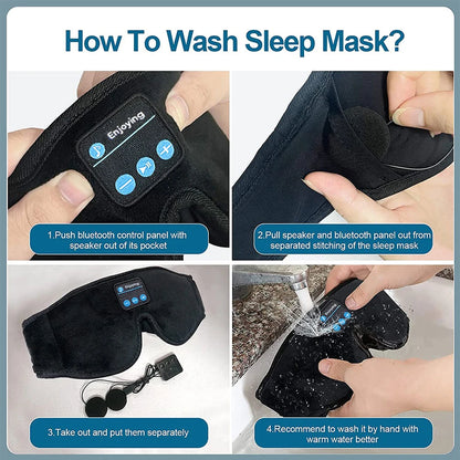 Padded Light Blocking 3D Sleep Mask