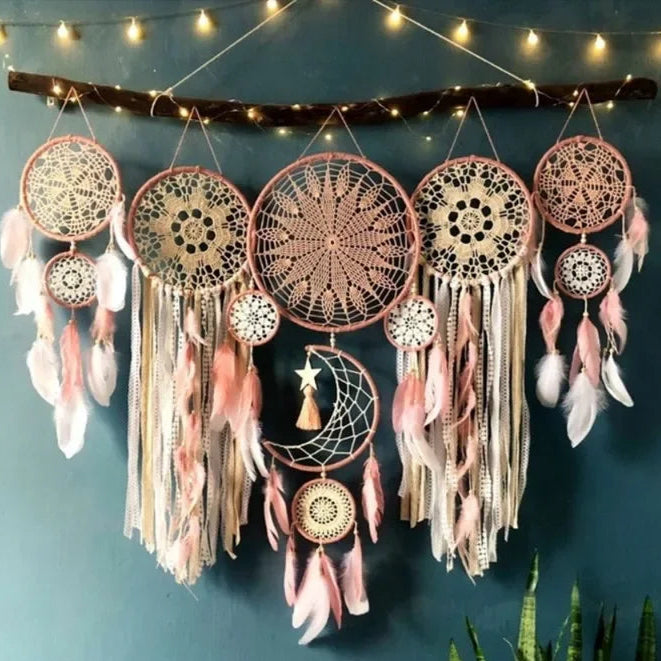 Boho Dream Catcher Set of 5