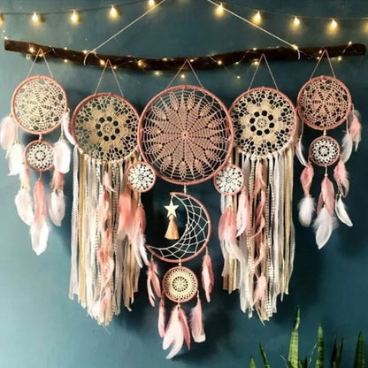 Boho Dream Catcher Set of 5