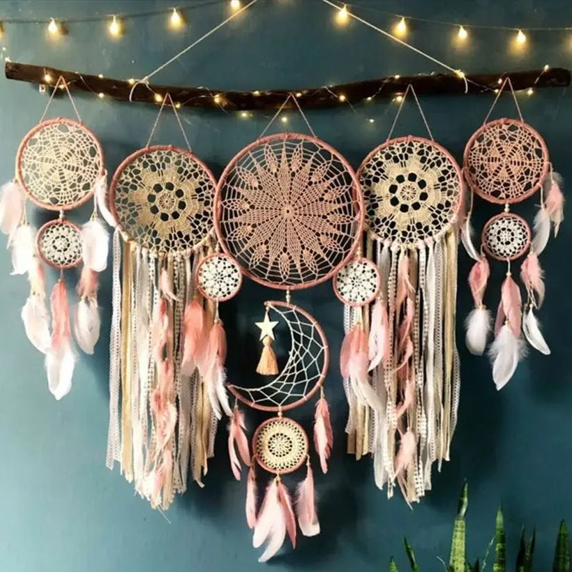 Boho Dream Catcher Set of 5