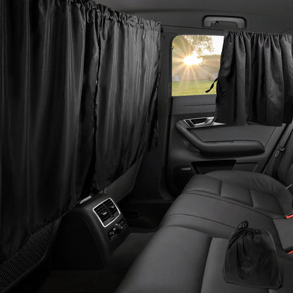 Glare-Free Blackout Versatile Privacy Curtains