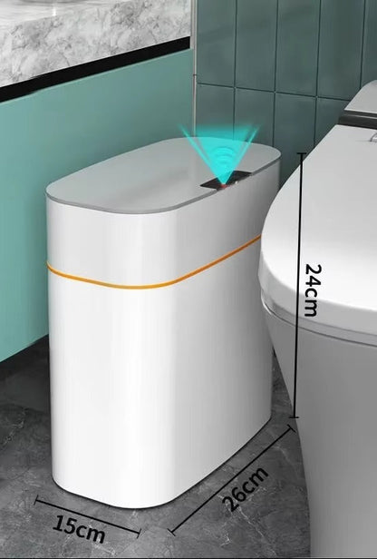 Hands-Free Automatic Slimline Trash Can