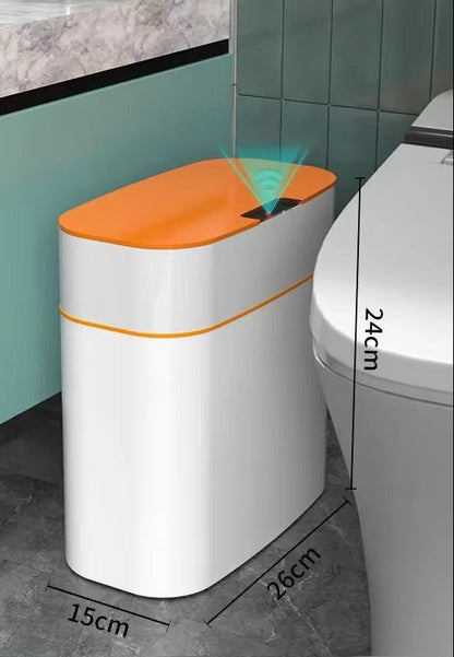 Hands-Free Automatic Slimline Trash Can